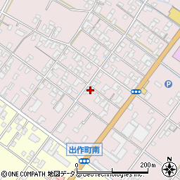 香川県観音寺市出作町542周辺の地図