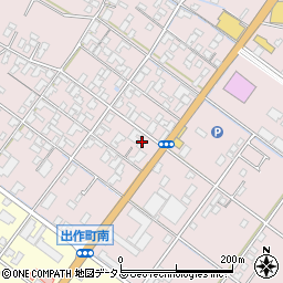香川県観音寺市出作町416周辺の地図