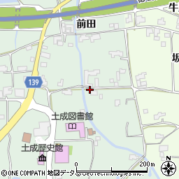 徳島県阿波市土成町土成前田107周辺の地図