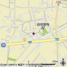 徳島県徳島市川内町大松411-2周辺の地図