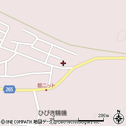 山口県下関市菊川町大字田部211-3周辺の地図
