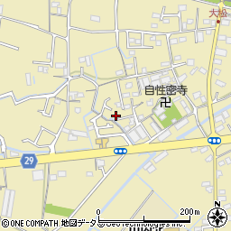 徳島県徳島市川内町大松411-9周辺の地図