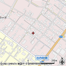 香川県観音寺市出作町444周辺の地図
