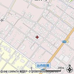 香川県観音寺市出作町447周辺の地図