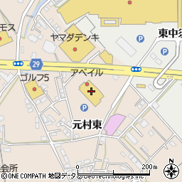 アベイル藍住店周辺の地図