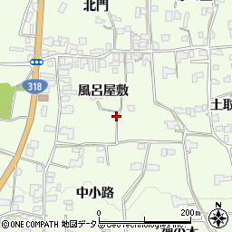 徳島県阿波市土成町吉田周辺の地図