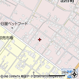 香川県観音寺市出作町264周辺の地図
