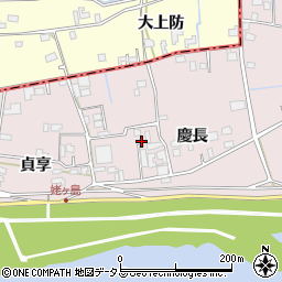 徳島県板野郡藍住町東中富慶長周辺の地図