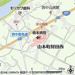 橋本病院指定居宅介護支援事業所周辺の地図