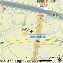 ローソン徳島川内町大松店周辺の地図