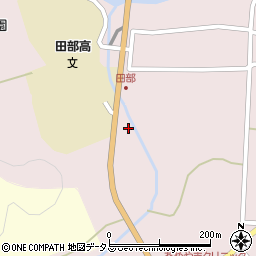 山口県下関市菊川町大字田部1084周辺の地図