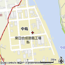 徳島県徳島市川内町中島575周辺の地図