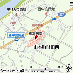 橋本病院（和風会）周辺の地図