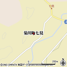 山口県下関市菊川町大字七見周辺の地図