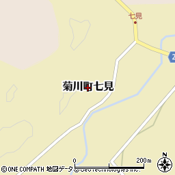 山口県下関市菊川町大字七見周辺の地図