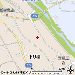 徳島県阿波市土成町宮川内下り松62周辺の地図