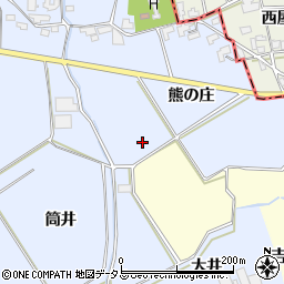 徳島県阿波市土成町高尾熊の庄周辺の地図
