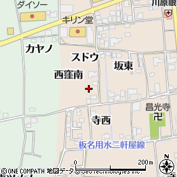 徳島県上板町（板野郡）椎本（スドウ）周辺の地図