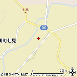 山口県下関市菊川町大字七見774-2周辺の地図