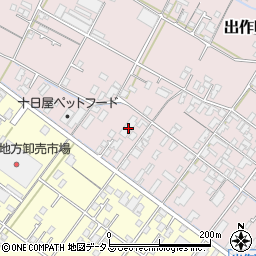 香川県観音寺市出作町244周辺の地図