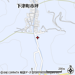 和歌山県海南市下津町市坪1414周辺の地図