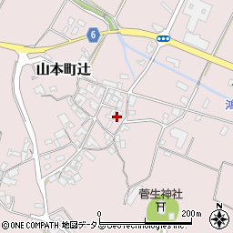 香川県三豊市山本町辻1195周辺の地図
