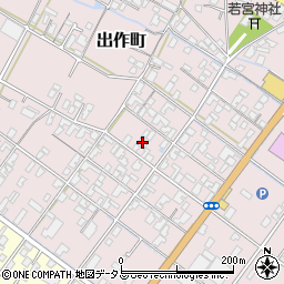 香川県観音寺市出作町402周辺の地図