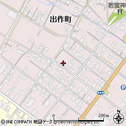 香川県観音寺市出作町400周辺の地図