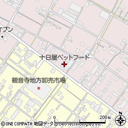 香川県観音寺市出作町204周辺の地図