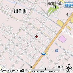 香川県観音寺市出作町382周辺の地図