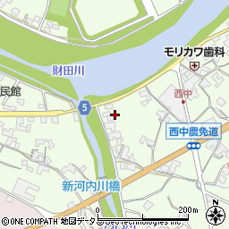 香川県三豊市山本町財田西624周辺の地図
