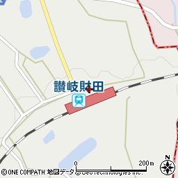 香川県三豊市財田町財田上7286周辺の地図