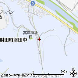 香川県三豊市財田町財田中211周辺の地図