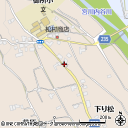 徳島県阿波市土成町宮川内下り松84-4周辺の地図
