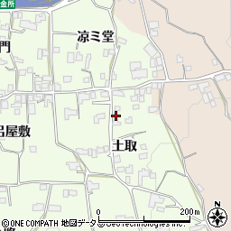 徳島県阿波市土成町吉田土取24周辺の地図