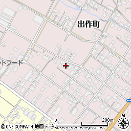 香川県観音寺市出作町284周辺の地図