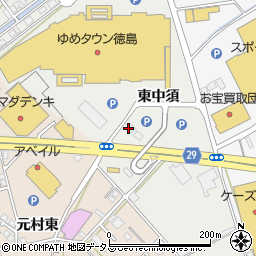 タマホーム株式会社　藍住店周辺の地図