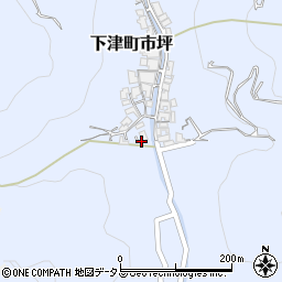 和歌山県海南市下津町市坪170-1周辺の地図