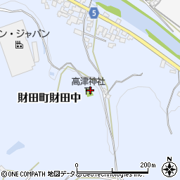 香川県三豊市財田町財田中4711周辺の地図