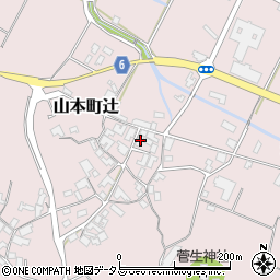 香川県三豊市山本町辻1194周辺の地図