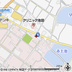 香川県観音寺市出作町1187周辺の地図