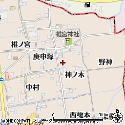 徳島県板野郡上板町椎本神ノ木123周辺の地図