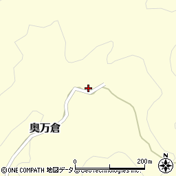 山口県宇部市奥万倉二ツ道祖3117周辺の地図