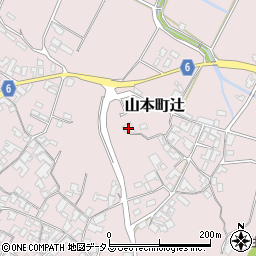 香川県三豊市山本町辻1135周辺の地図