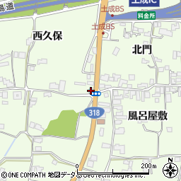 徳島県阿波市土成町吉田中ノ内8-3周辺の地図