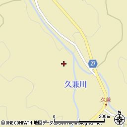 久兼川周辺の地図