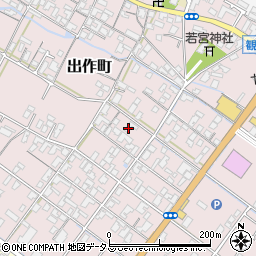 香川県観音寺市出作町387周辺の地図