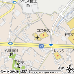 トヨタカローラ徳島　藍住板野店周辺の地図