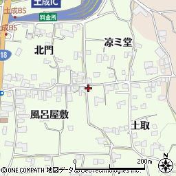 徳島県阿波市土成町吉田土取58周辺の地図