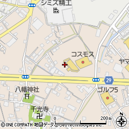 徳島県板野郡藍住町徳命元村周辺の地図